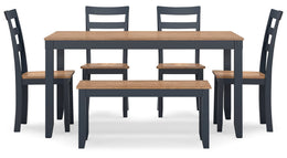 Gesthaven Dining Room Table Set (6/CN)