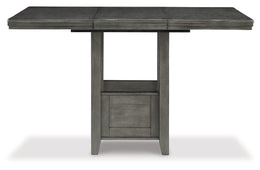 Hallanden Counter Height Dining Table and 6 Barstools