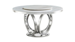 D615 Maxi Table (Cream/Chrome)