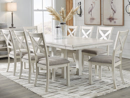Robbinsdale Dining Table and 6 Chairs with Storage