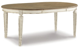 Realyn Oval Dining Room EXT Table