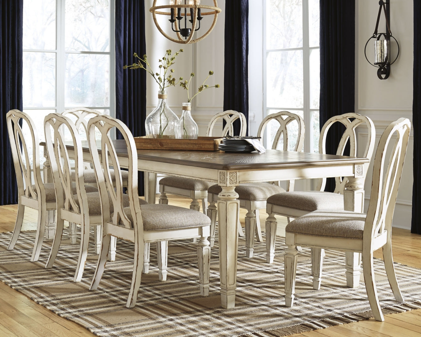 Dining Table and 6 Chairs Type 4