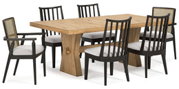 Galliden Dining Table and 6 Chairs