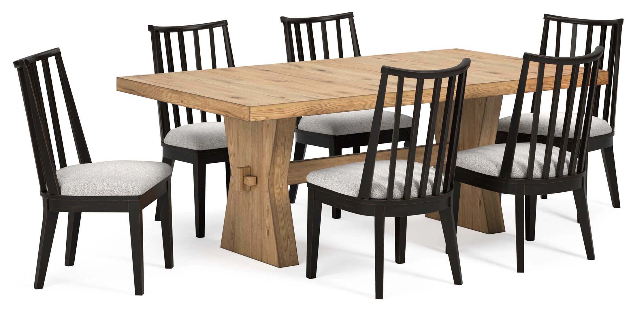 Galliden Dining Table and 10 Chairs with Storage