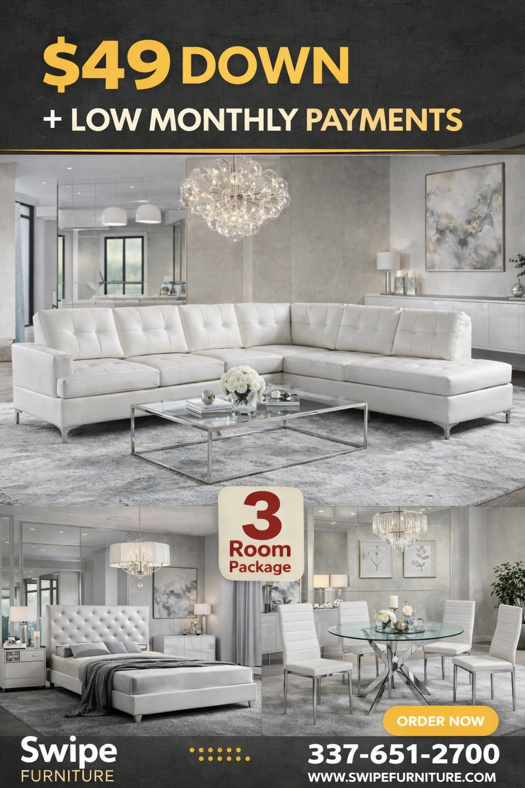 Miami 3 Room Pacakage