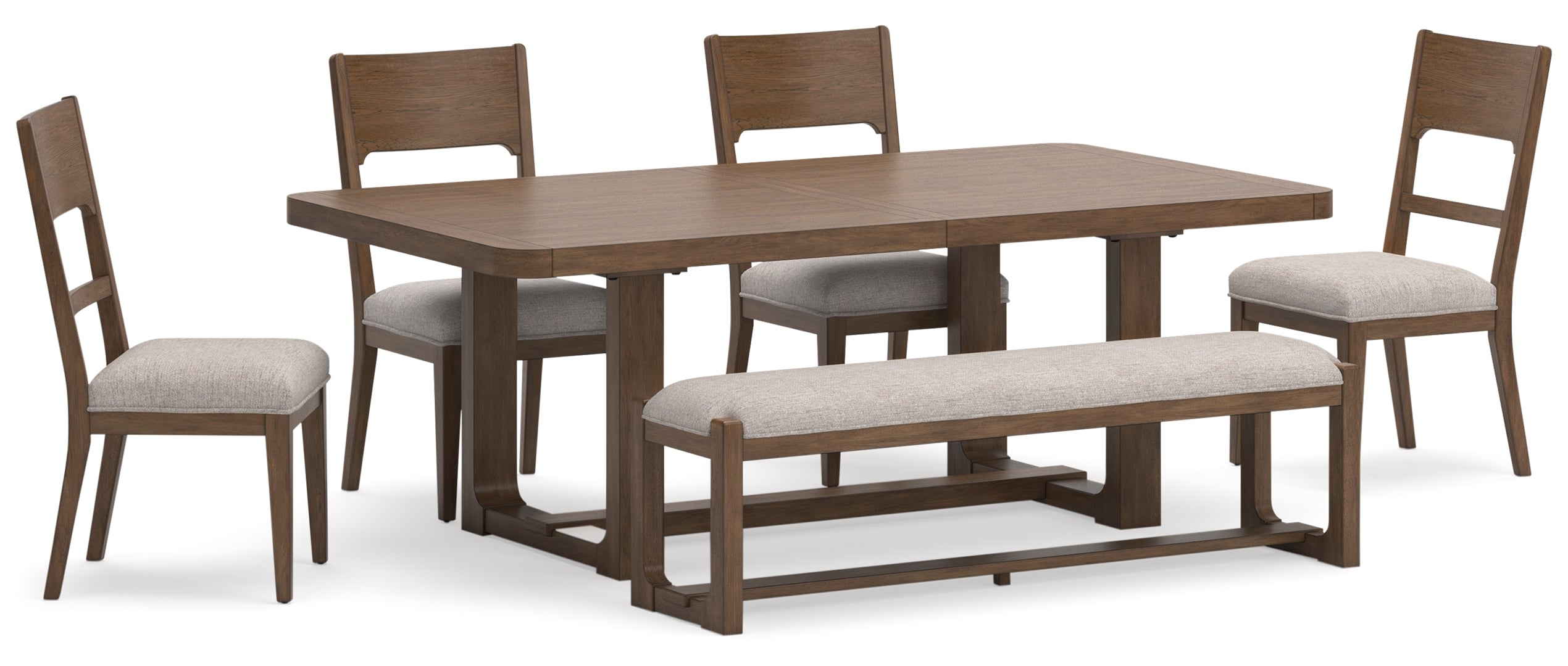 Cabalynn Counter Height Dining Table and Barstools