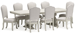 Arlendyne Dining Table and 4 Chairs with Storage