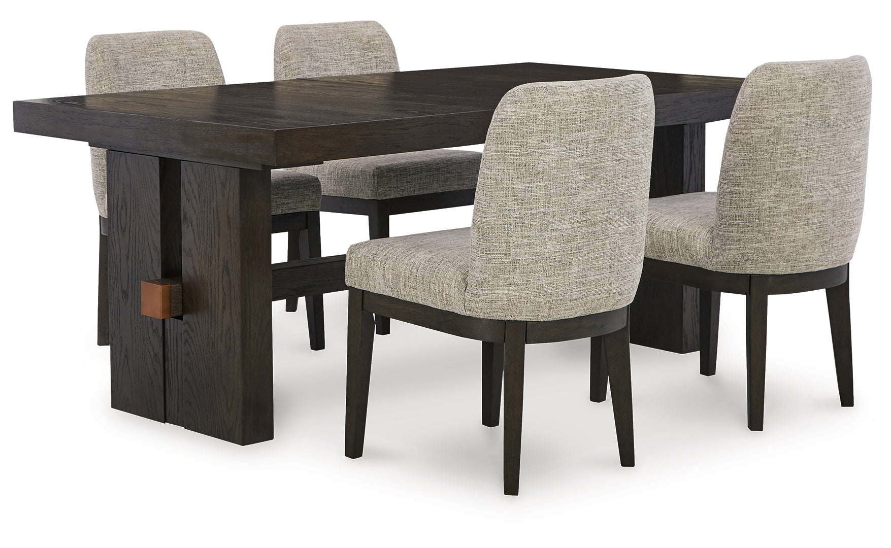 Burkhaus Dining Table and 8 Chairs