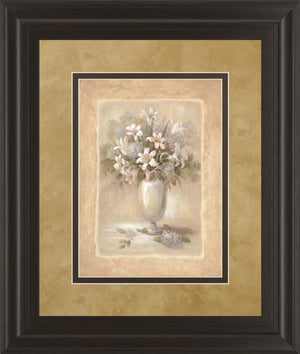 White Bounty Ii By Vivian Flasch 34X40 Framed Print