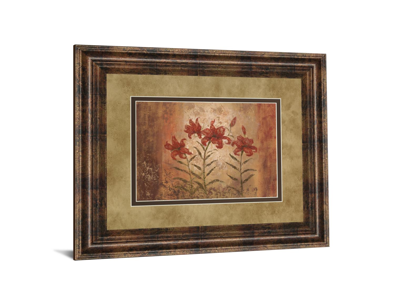 The Lily Style By Vivian Flasch 34X40 Framed Print