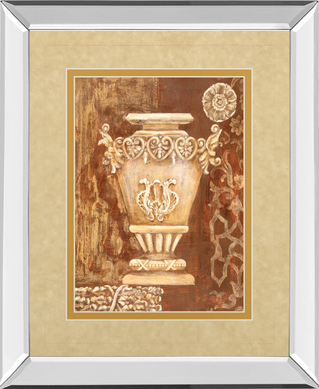 Mirrored Frame Precious Antiquity Ii By Studio Nuvo 34X40 Mirror Frame Print