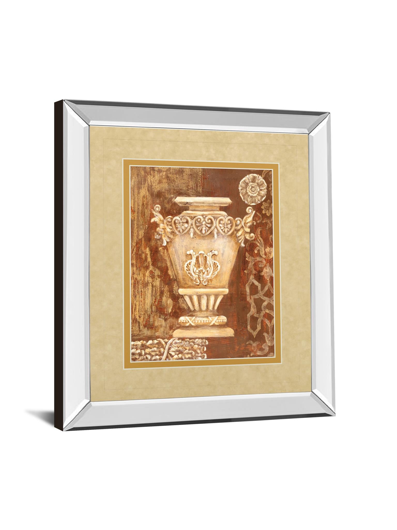 Mirrored Frame Precious Antiquity Ii By Studio Nuvo 34X40 Mirror Frame Print
