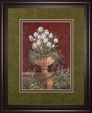 Alexa'S Tulips By Betsy Brown 34X40 Framed Print