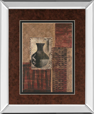 Mirrored Frame Artifact Revival I By Maria Donovan 34X40 Mirror Frame Print