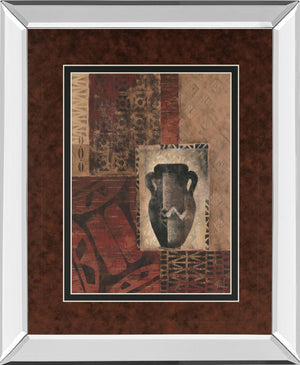 Mirrored Frame Artifact Revival Ii By Maria Donovan 34X40 Mirror Frame Print