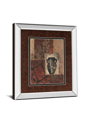 Mirrored Frame Artifact Revival Ii By Maria Donovan 34X40 Mirror Frame Print