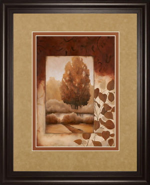 Fall Vignette Ii By Carol Robinson 34X40 Framed Print