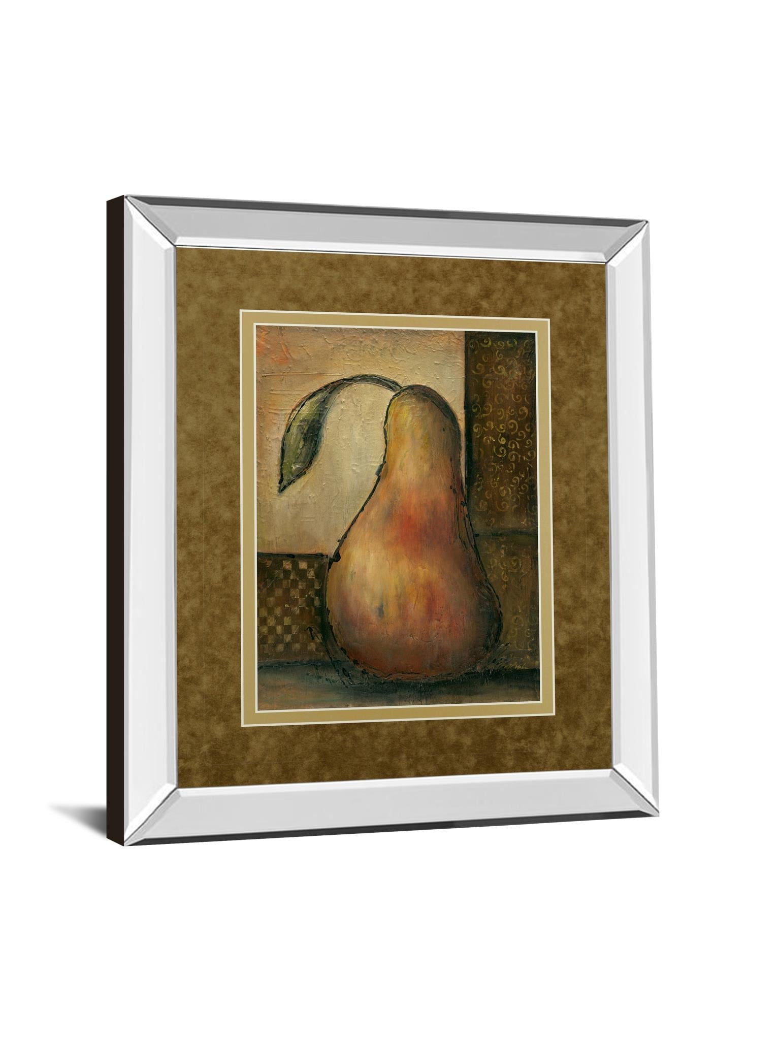 Mirrored Frame Peralicous Ii By Joyce Combs 34X40 Mirror Frame Print
