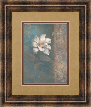 Floral Trans I By Vivian Flasch 34X40 Framed Print