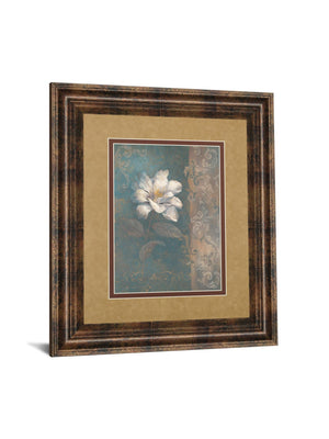 Floral Trans I By Vivian Flasch 34X40 Framed Print