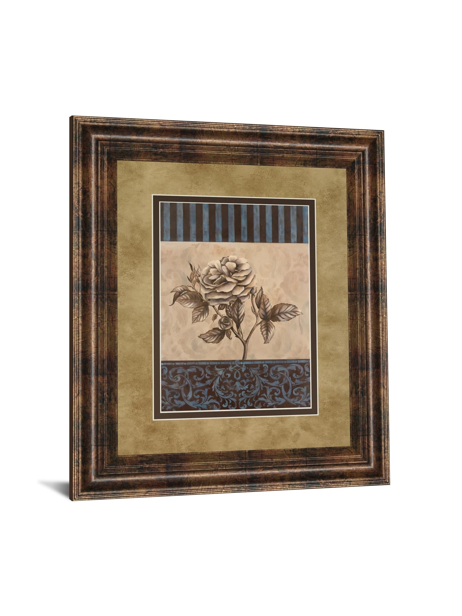 Rose Refined Ii By Carol Robinson 34X40 Framed Print