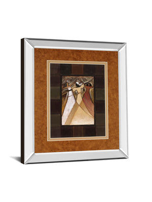 Mirrored Frame Divine Grace I By Rob Hefferan 34X40 Mirror Frame Print