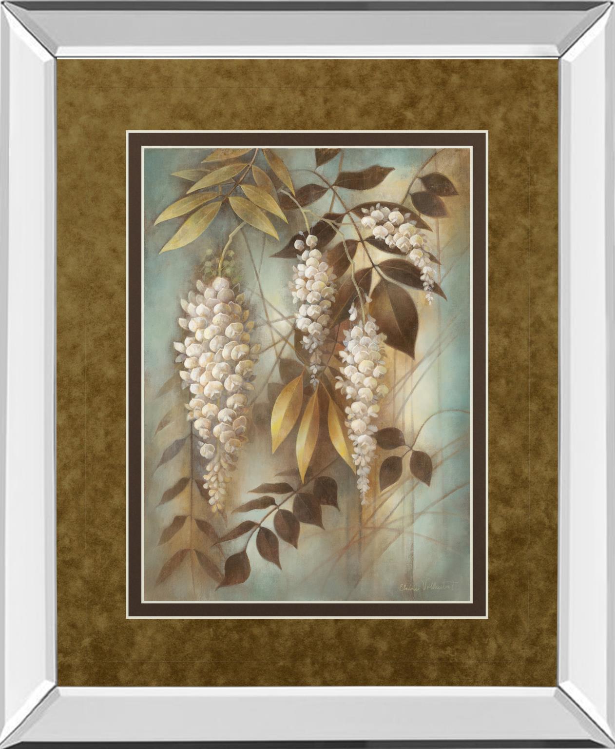 Mirrored Frame Wisteria Lane Ii By Eliane Volherbst-Lane 34X40 Mirror Frame Print