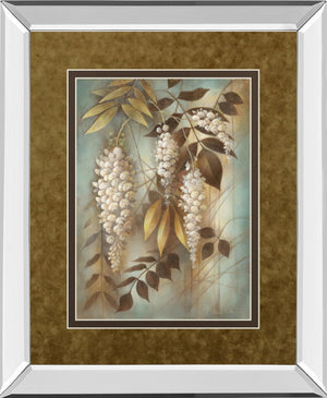 Mirrored Frame Wisteria Lane Ii By Eliane Volherbst-Lane 34X40 Mirror Frame Print
