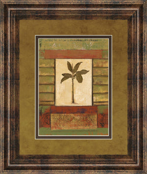 Classic Palm Ii By Rebecca Burton 34X40 Framed Print