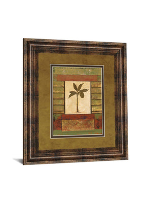 Classic Palm Ii By Rebecca Burton 34X40 Framed Print