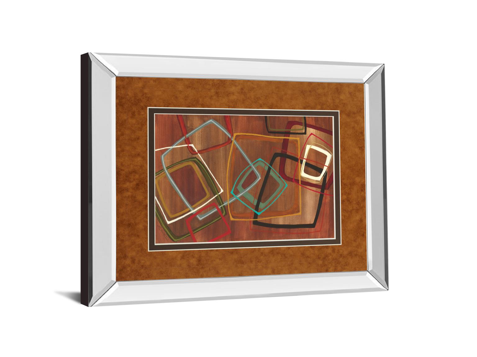Mirrored Frame Twenty Tuesday Ii By Jeni Lee 34X40 Mirror Frame Print