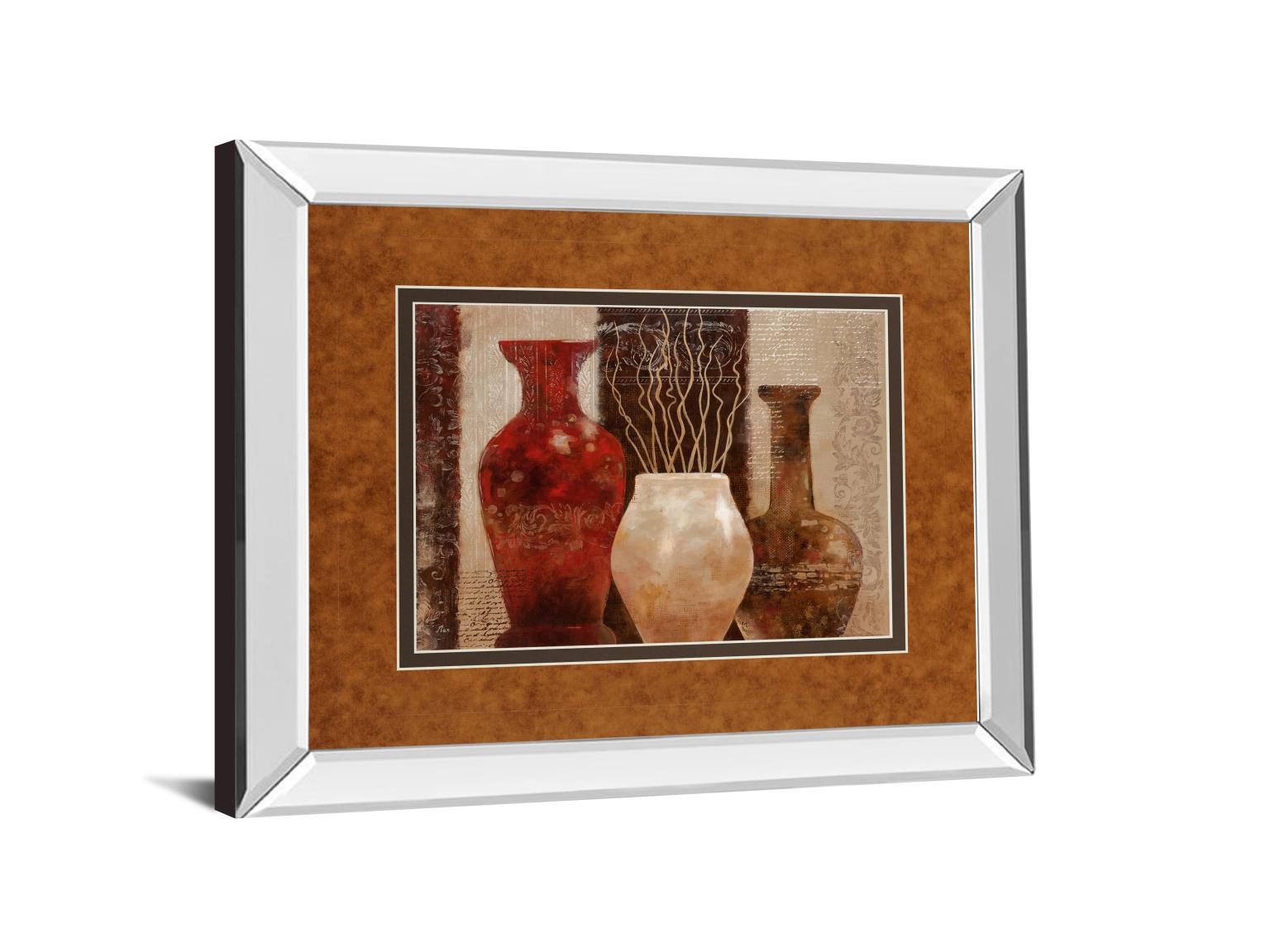 Mirrored Frame Mediterranean Style I By Nan 34X40 Mirror Frame Print