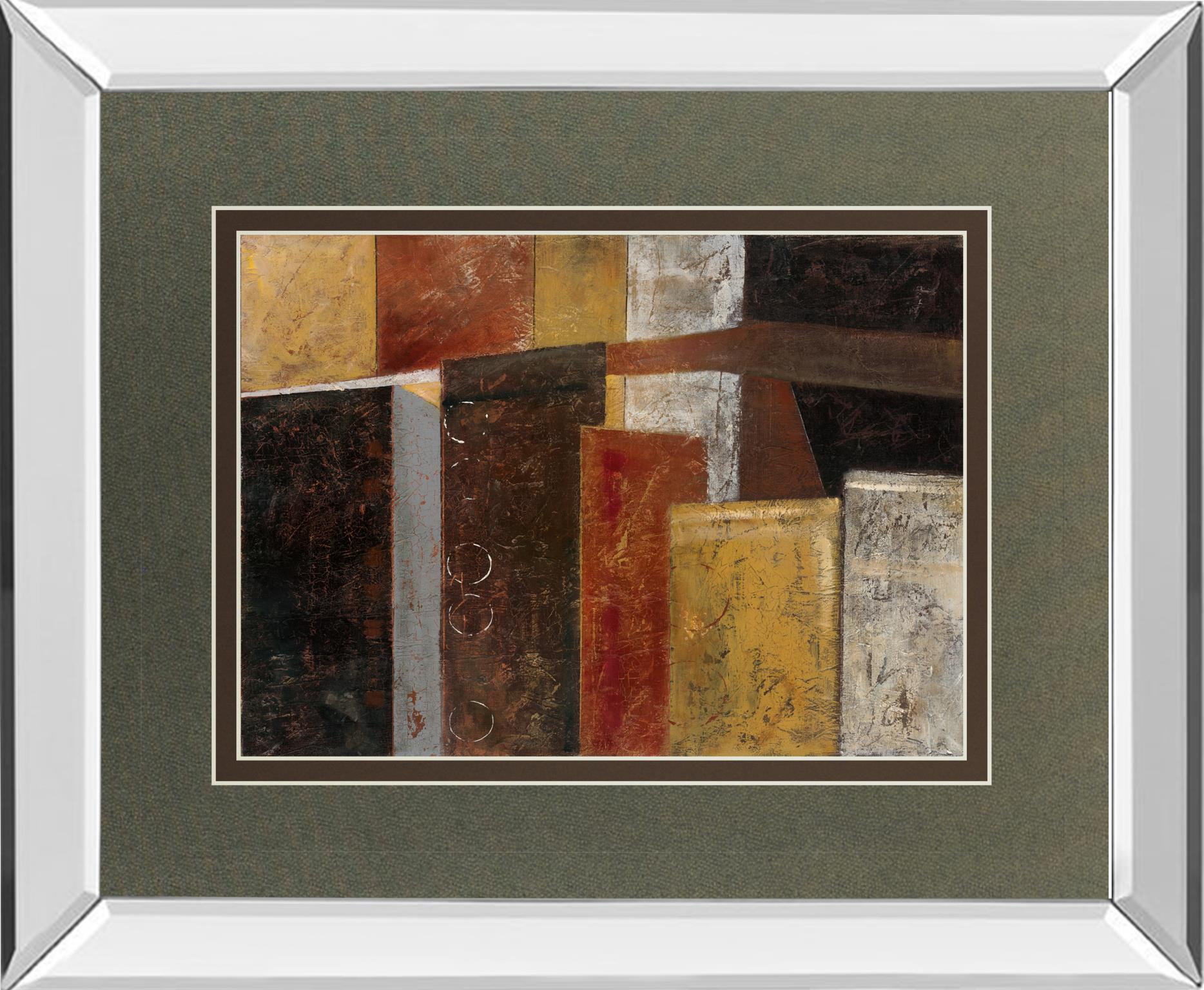 Mirrored Frame In The City I By Carol Robinson 34X40 Mirror Frame Print