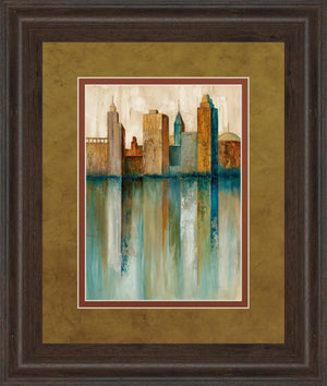 City View Ii By Norm Olson 34X40 Framed Print