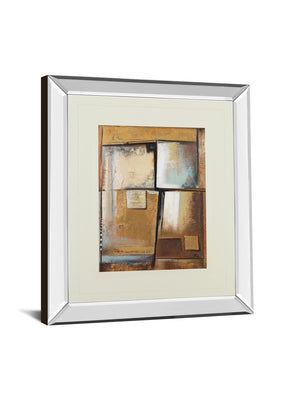 Mirrored Frame Abstract I By Patricia Pinto 34X40 Mirror Frame Print