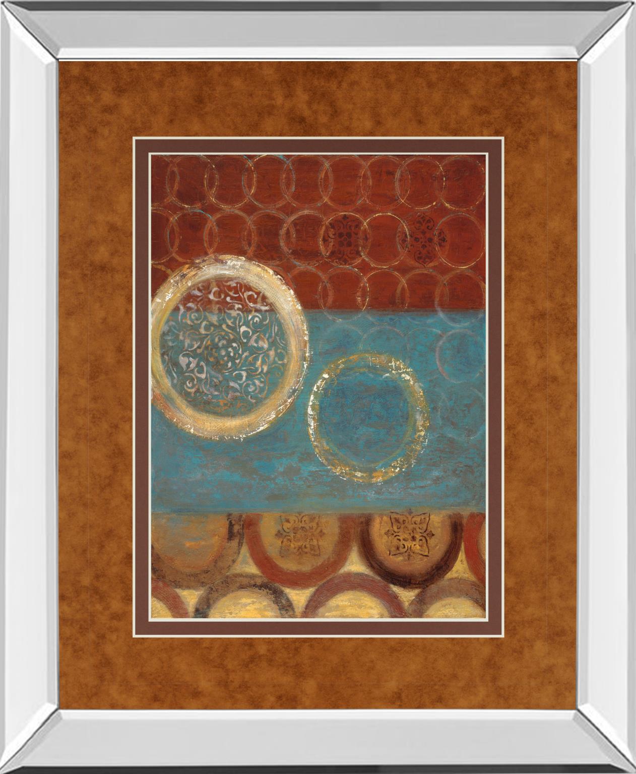 Mirrored Frame Tanzania I By Tava Studio 34X40 Mirror Frame Print