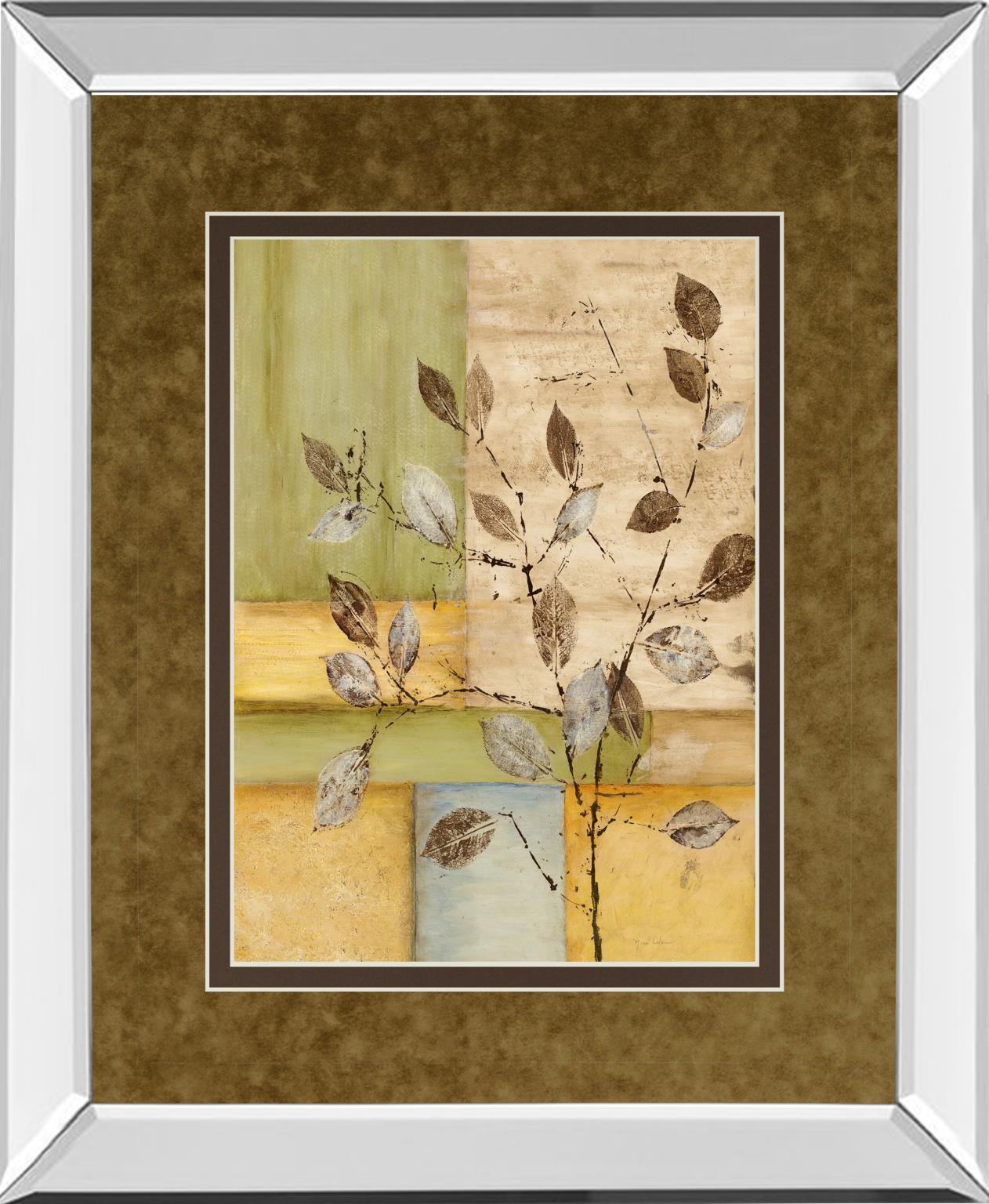 Mirrored Frame Urban Garden Ii By Norm Olson 34X40 Mirror Frame Print