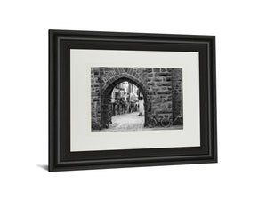 Bicycle Of Riquewihr By Monte Nagler 34X40 Framed Print