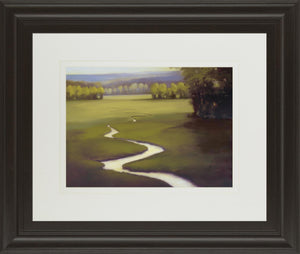 Lifting Mist By Lynne Windsor 34X40 Framed Print