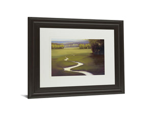 Lifting Mist By Lynne Windsor 34X40 Framed Print
