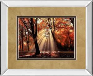 Mirrored Frame Dressed To Shine By Lars Van De Goor 34X40 Mirror Frame Print