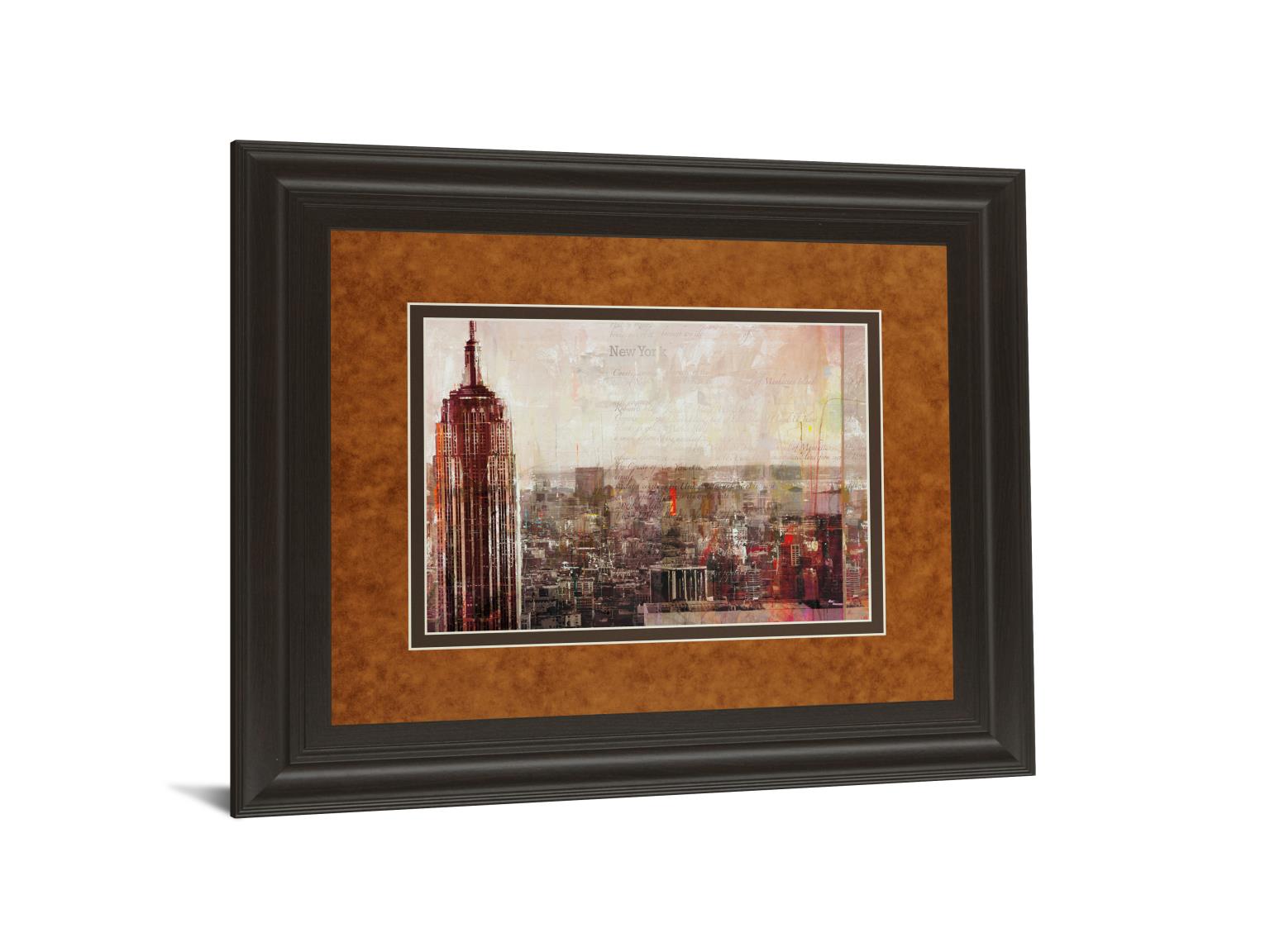 Shades Of New York By Markus Haub 34X40 Framed Print