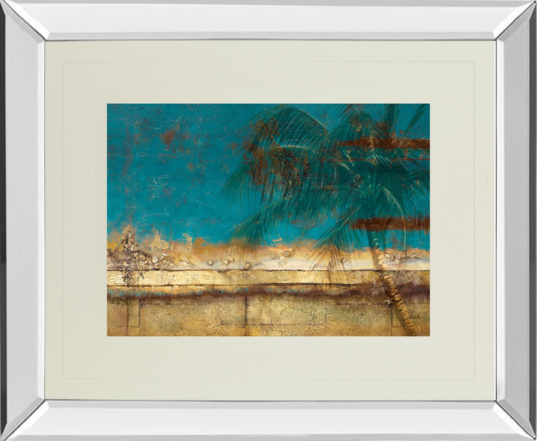 Mirrored Frame Sea Landscapes By Patricia Pinto 34X40 Mirror Frame Print