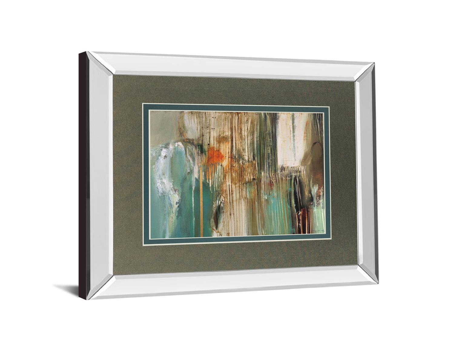 Mirrored Frame Peppermint Grove By Natasha Barnes 34X40 Mirror Frame Print