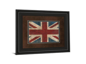 Union Jack By Avery Tillman 34X40 Framed Print
