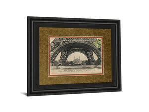 La Base De La Eifel By Wild Apple Studio 34X40 Framed Print