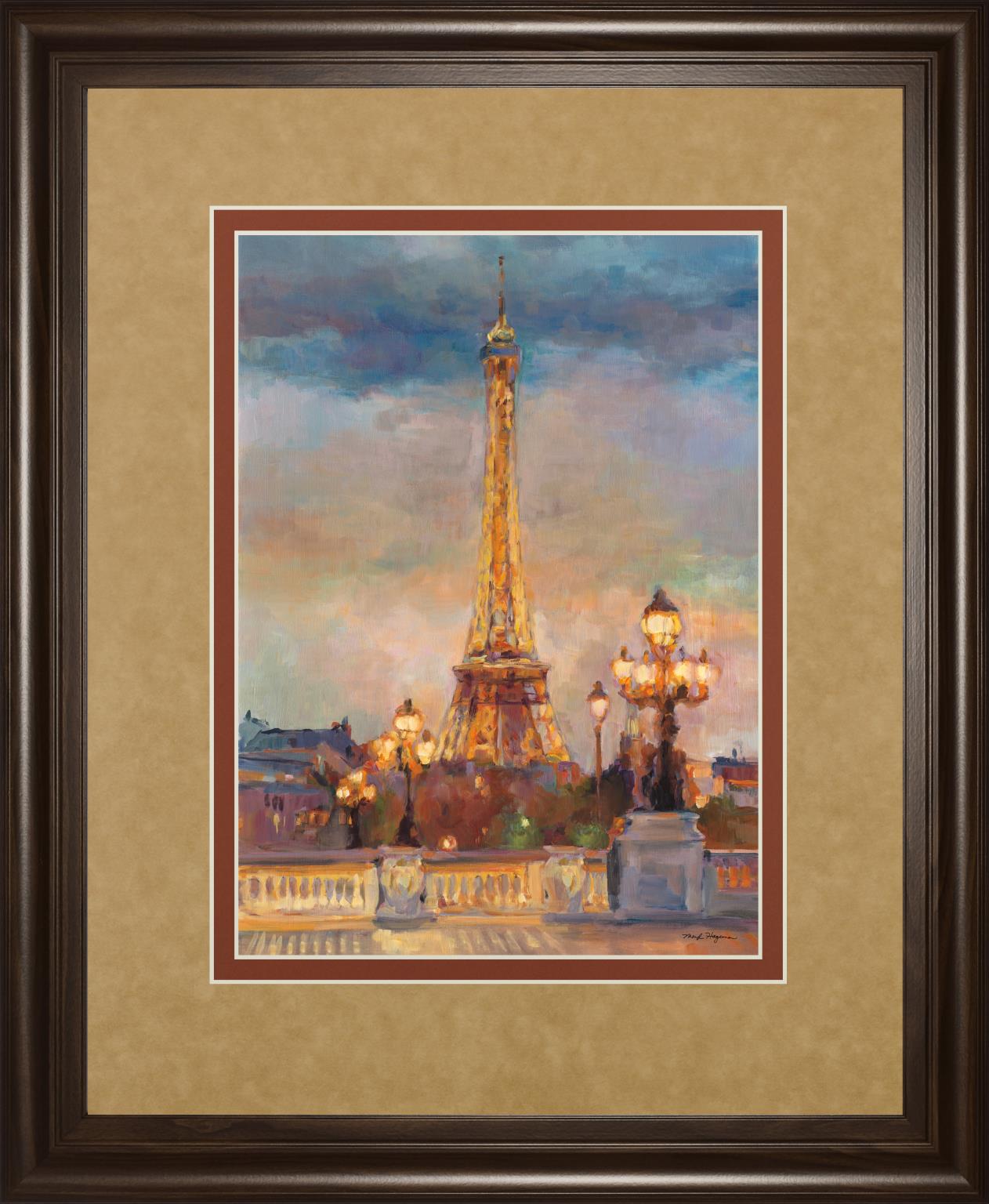 The Beginning Of The Evening By Marilyn Hageman 34X40 Framed Print