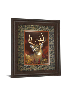 Deer Portrait 34X40 Framed Print