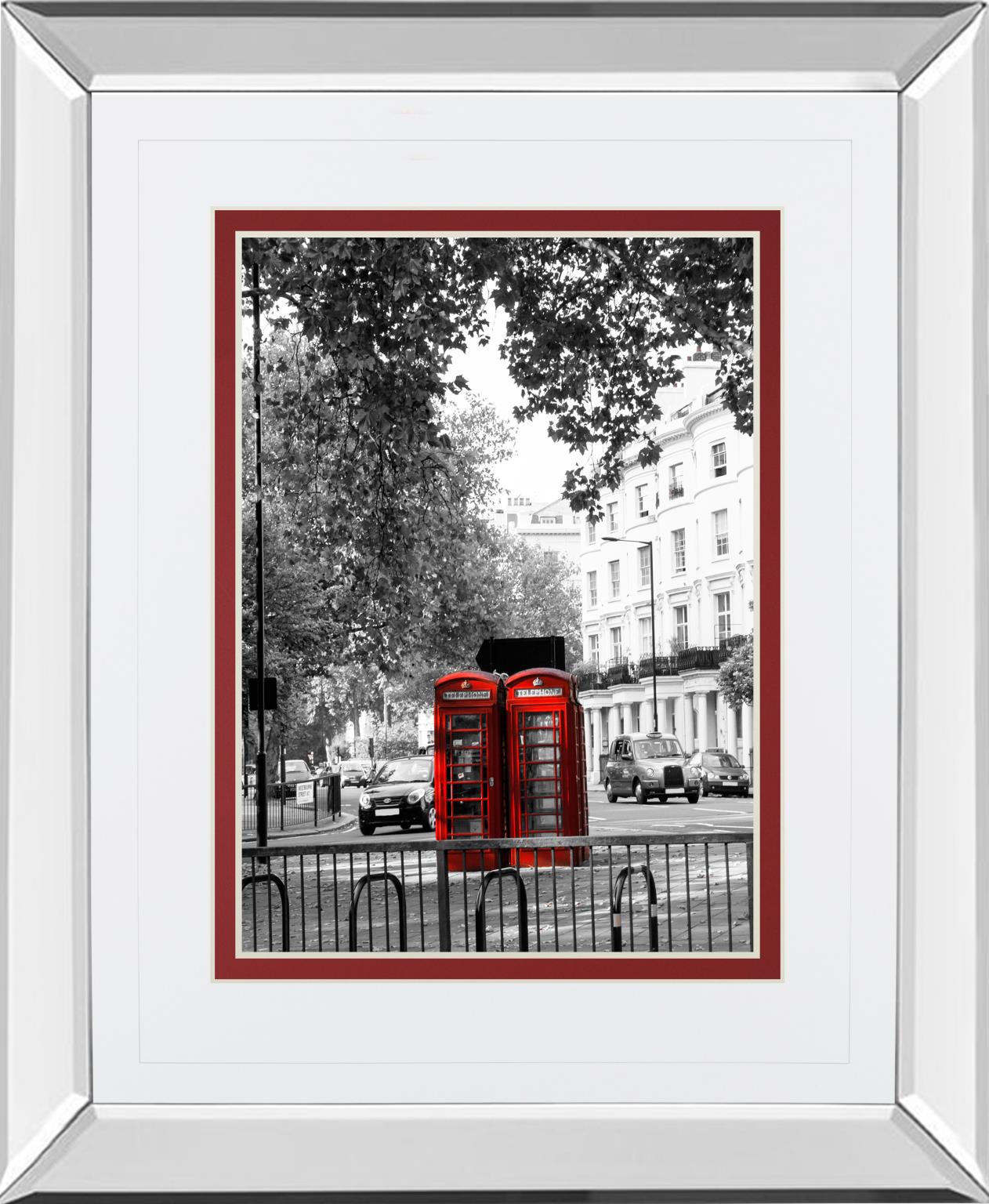 Mirrored Frame Telephone By Emily Navas 34X40 Mirror Frame Print