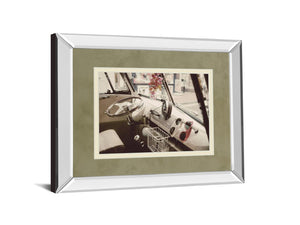 Mirrored Frame Cool Cats By Gail Peck 34X40 Mirror Frame Print